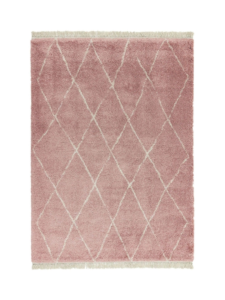 Asiatic Rugs Pink Rocco Diamond Rug - Image 1 of 1