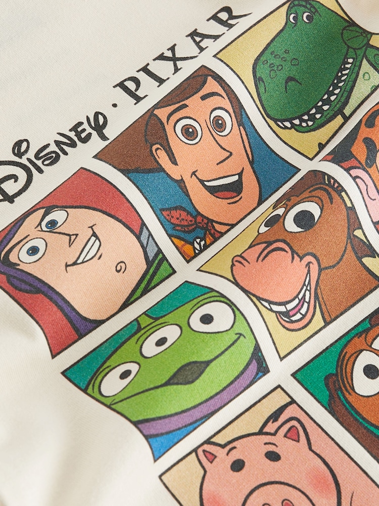 Cream Toy Story Short Sleeve 100% Cotton T-Shirt (3mths-8yrs) - Image 3 of 3