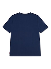 Levi's® Blue Skate Batwing T-Shirt - Image 2 of 3