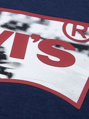Levi's® Blue Skate Batwing T-Shirt - Image 3 of 3