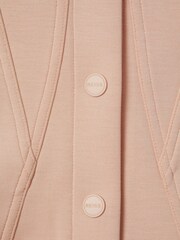 Reiss Pink Clover 9-13 yrs Scuba Cross-Back Dress - Image 3 of 3