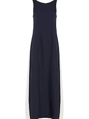 Tommy Hilfiger Blue Global Stripe Long Dress - Image 4 of 4