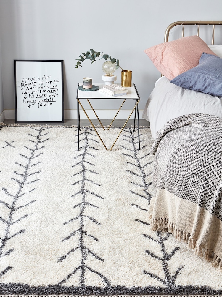 Asiatic Rugs Cream Rocco Arrow Rug - Image 1 of 5