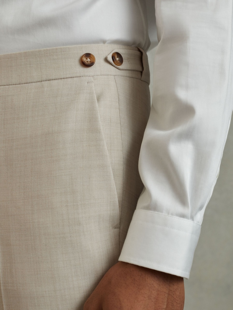 Pierre - Pantalon slim Reiss Belmont avec ajustement sur le côté - Image 3 of 7