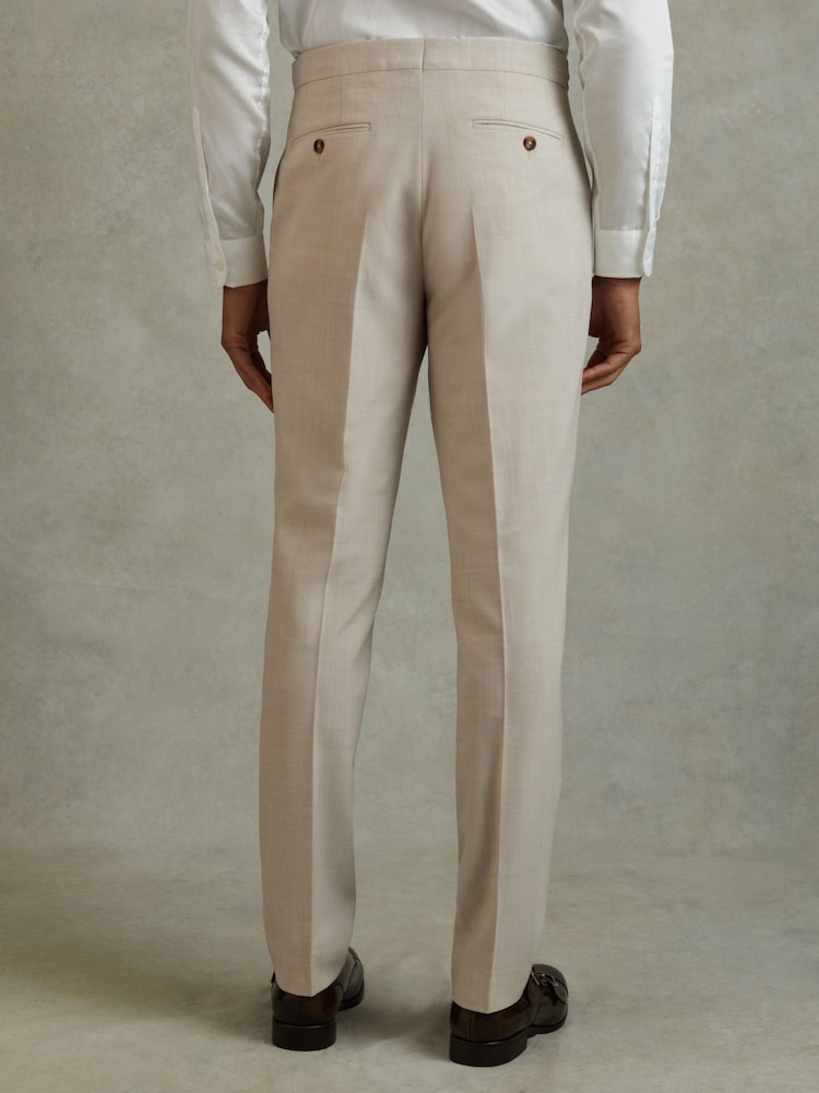 Pierre - Pantalon slim Reiss Belmont avec ajustement sur le côté - Image 5 of 7