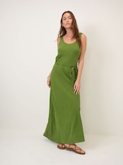 Nobodys Child Green Malia Midi Dress - Image 1 of 5
