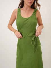 Nobodys Child Green Malia Midi Dress - Image 4 of 5