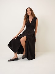 Nobodys Child Black Sleeveless Starlight Midi Dress - Image 3 of 5