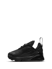 Nike Black Infant Air Max 270 Trainers - Image 2 of 9