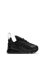 Nike Black Infant Air Max 270 Trainers - Image 3 of 9