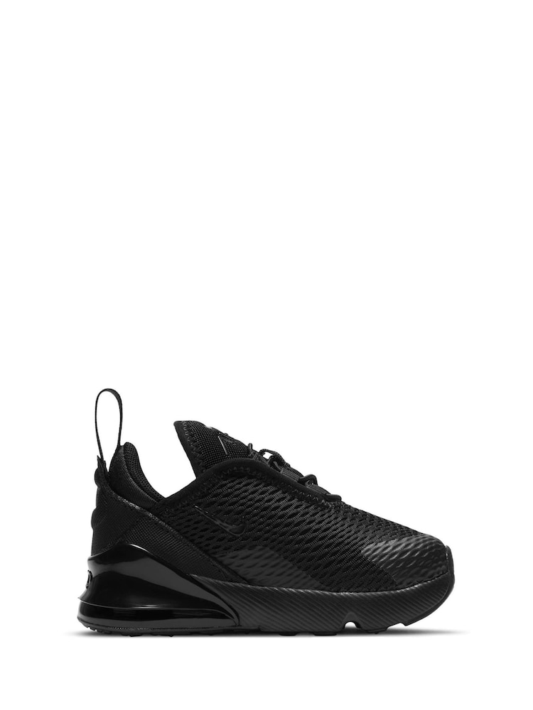 Nike Black Infant Air Max 270 Trainers - Image 3 of 9