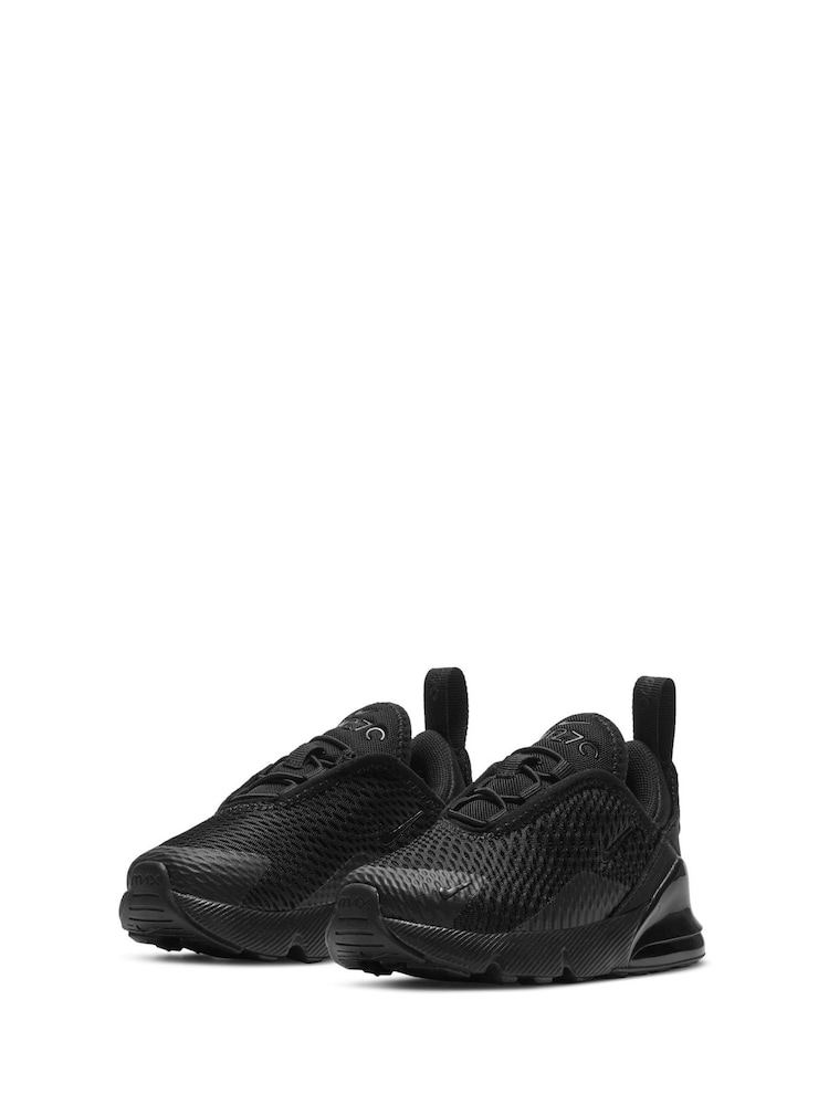 Nike Black Infant Air Max 270 Trainers - Image 5 of 9