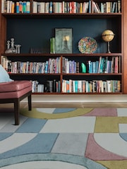 Asiatic Rugs Yellow Sketch Rug - Image 1 of 4