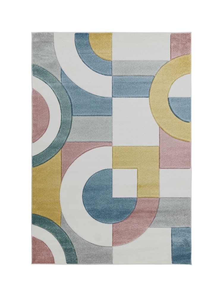 Asiatic Rugs Yellow Sketch Rug - Image 2 of 4