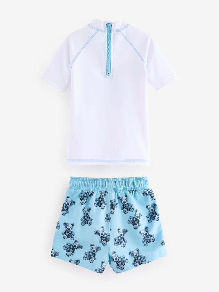 Blue Bear Sunsafe Top and Shorts Set (3mths-7yrs) - Image 2 of 3