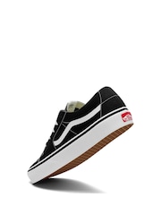 Vans Mens SK8 Low Gum Sole Trainers - Image 4 of 5