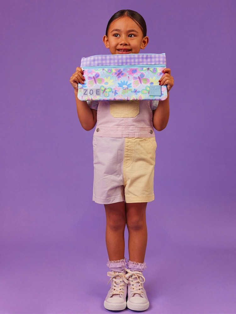 THE SOMEWHERE CO Butterfly Mini ID Pencil Case - Image 1 of 3 THE SOMEWHERE CO Butterfly Mini ID Pencil Case - Image 1 of 3