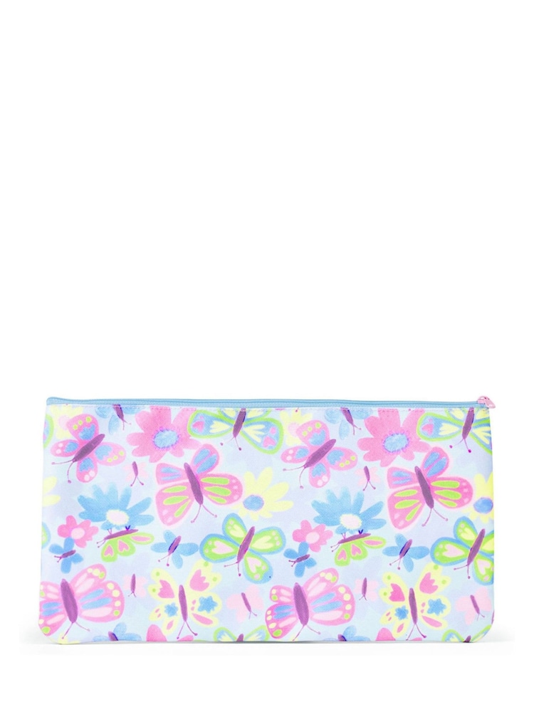 THE SOMEWHERE CO Butterfly Mini ID Pencil Case - Image 3 of 3 THE SOMEWHERE CO Butterfly Mini ID Pencil Case - Image 3 of 3