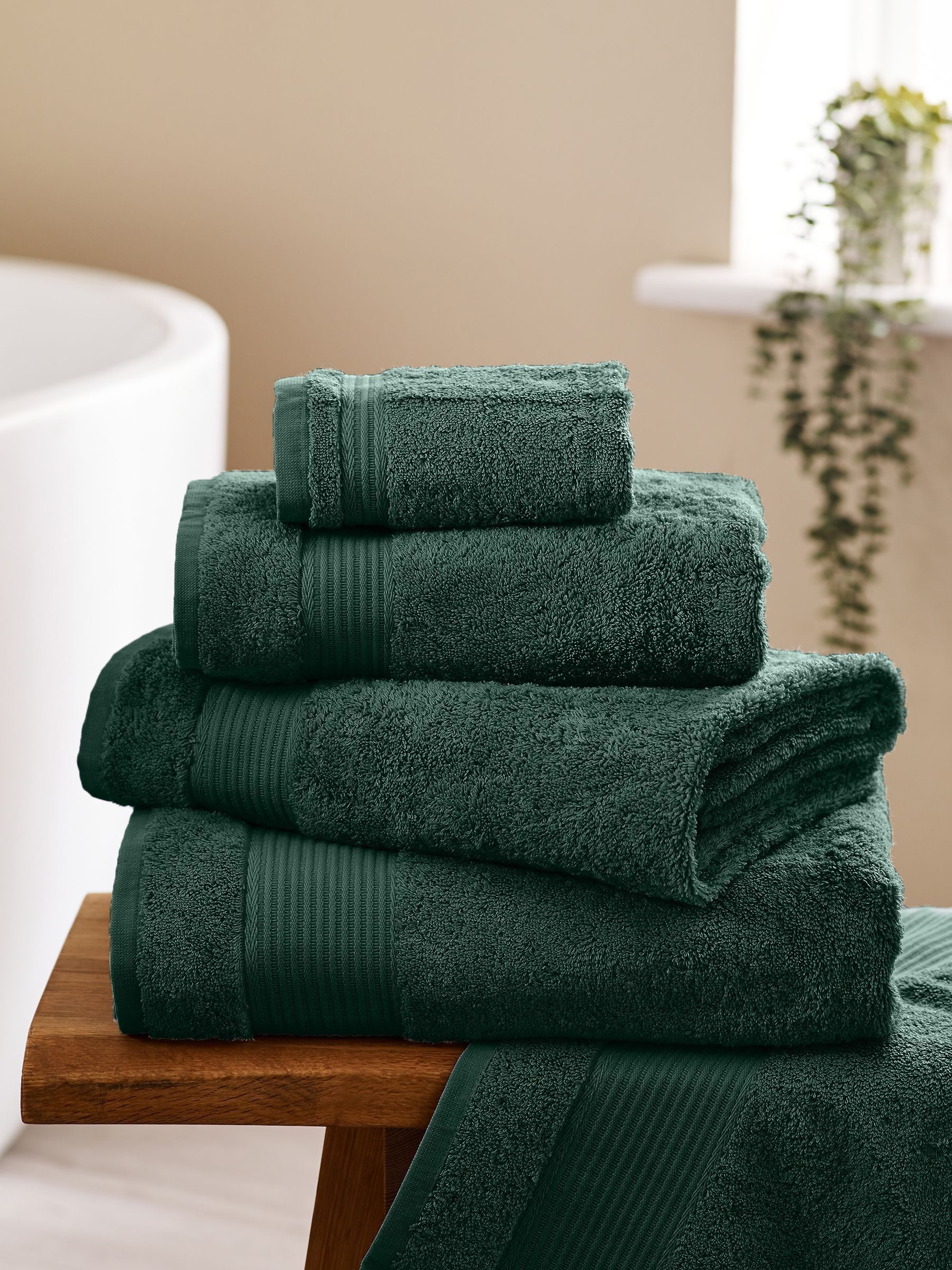 Green Bottle Egyptian Cotton Towel