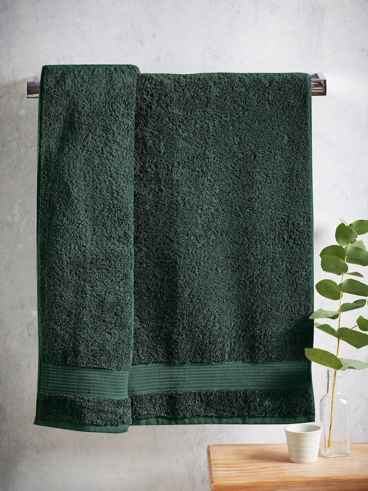 Green Bottle Egyptian Cotton Towel - Image 2 of 5
