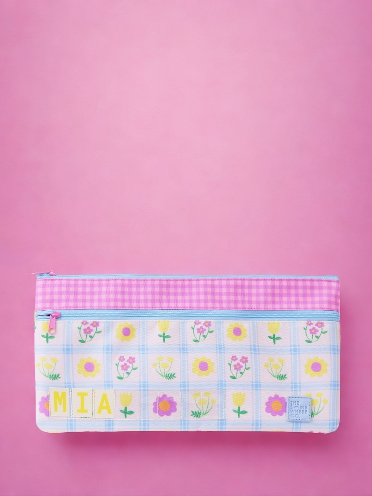 THE SOMEWHERE CO Posy Picnic Mini ID Pencil Case - Image 1 of 3