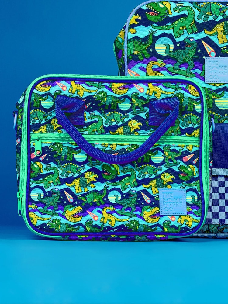 THE SOMEWHERE CO Dino Rave Mini Lunch Case - Image 1 of 4 THE SOMEWHERE CO Dino Rave Mini Lunch Case - Image 1 of 4