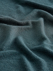 Teal Blue Knitted Short Sleeve Lounge Set - Image 9 of 9
