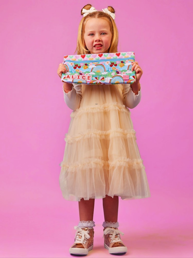 THE SOMEWHERE CO Rainbow Garden Mini ID Pencil Case - Image 1 of 3