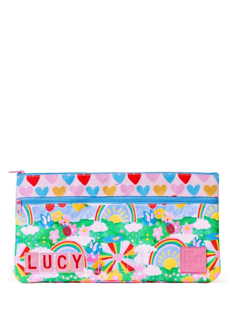 THE SOMEWHERE CO Rainbow Garden Mini ID Pencil Case - Image 2 of 3