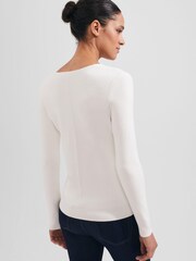 Hobbs Cream Gigi Jumper - Image 2 of 4