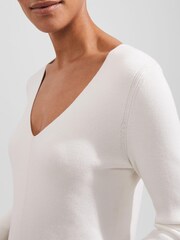 Hobbs Cream Gigi Jumper - Image 3 of 4