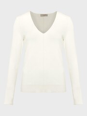 Hobbs Cream Gigi Jumper - Image 4 of 4