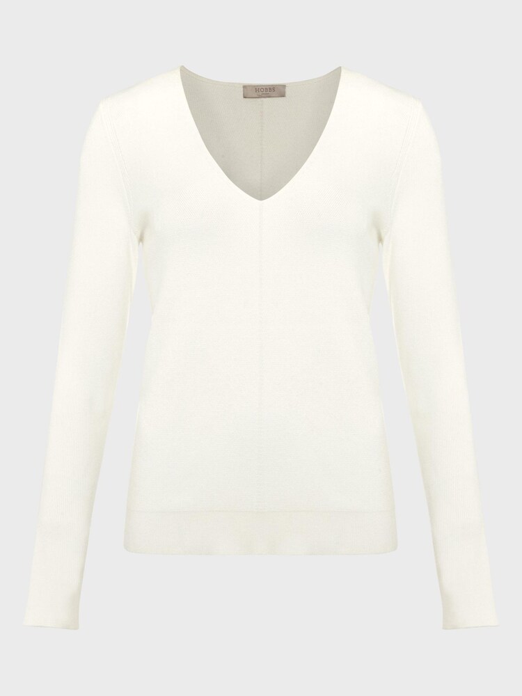 Hobbs Cream Gigi Jumper - Image 4 of 4