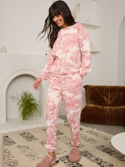 Pink Toile 100% Cotton Long Sleeve Pyjamas - Image 2 of 9