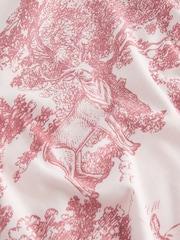 Pink Toile 100% Cotton Long Sleeve Pyjamas - Image 6 of 9