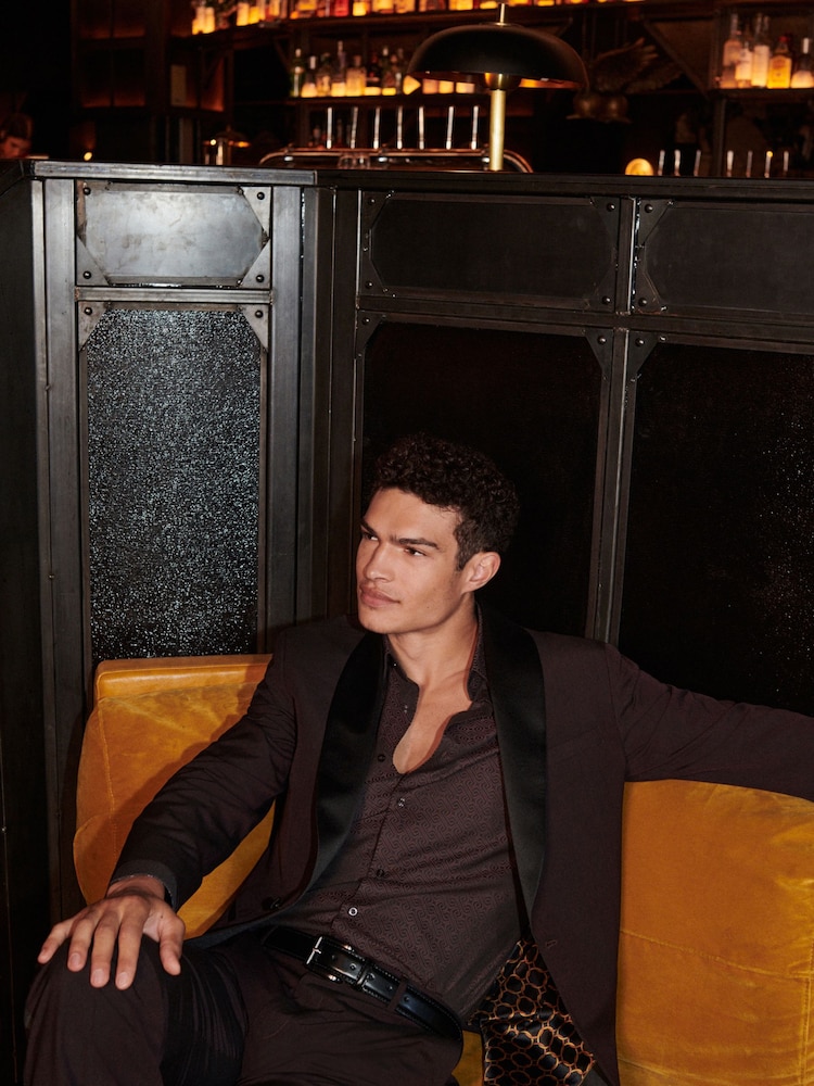 Rouge bordeaux - Veste de smoking classique - Image 8 of 17