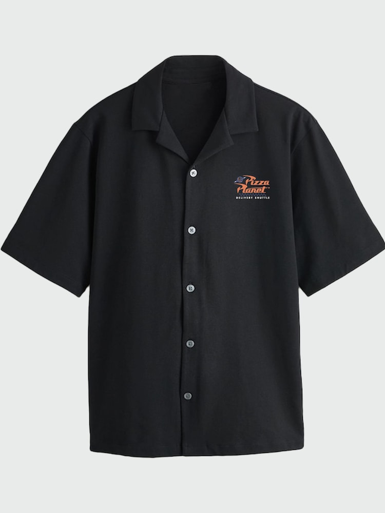 Brands In Black Disney Toy Story Aliens Star Cluster Shirt - Image 2 of 3 Brands In Black Disney Toy Story Aliens Star Cluster Shirt - Image 2 of 3