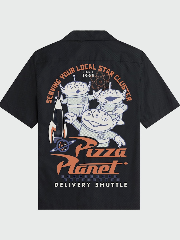 Brands In Black Disney Toy Story Aliens Star Cluster Shirt - Image 3 of 3 Brands In Black Disney Toy Story Aliens Star Cluster Shirt - Image 3 of 3