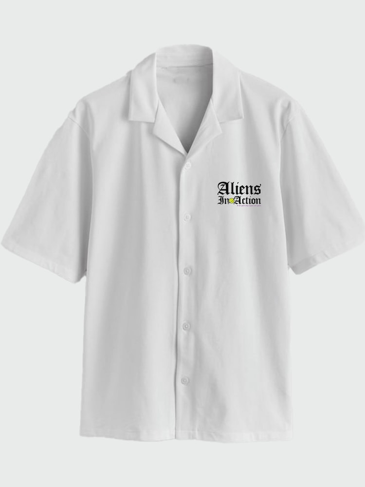 Brands In White Disney Toy Story Aliens In Action Shirt - Image 2 of 3 Brands In White Disney Toy Story Aliens In Action Shirt - Image 2 of 3