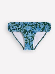 Boden Green Classic Fold Bikini Bottoms - Image 5 of 6