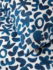 Deyongs Blue Abstract Shapes Duvet Cover and Pillowcase Set - Image 2 of 4