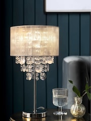 Champagne Gold Palazzo Large Table Lamp - Image 1 of 8
