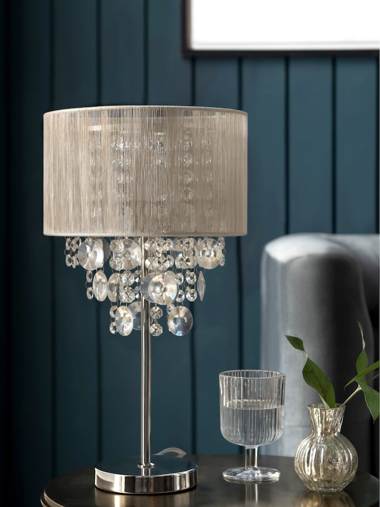 Champagne Gold Palazzo Large Table Lamp - Image 2 of 8