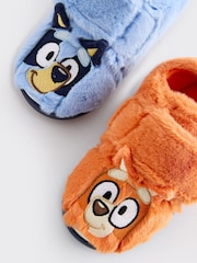 Blue Bluey Touch Fastening Cupsole Slippers - Image 4 of 5