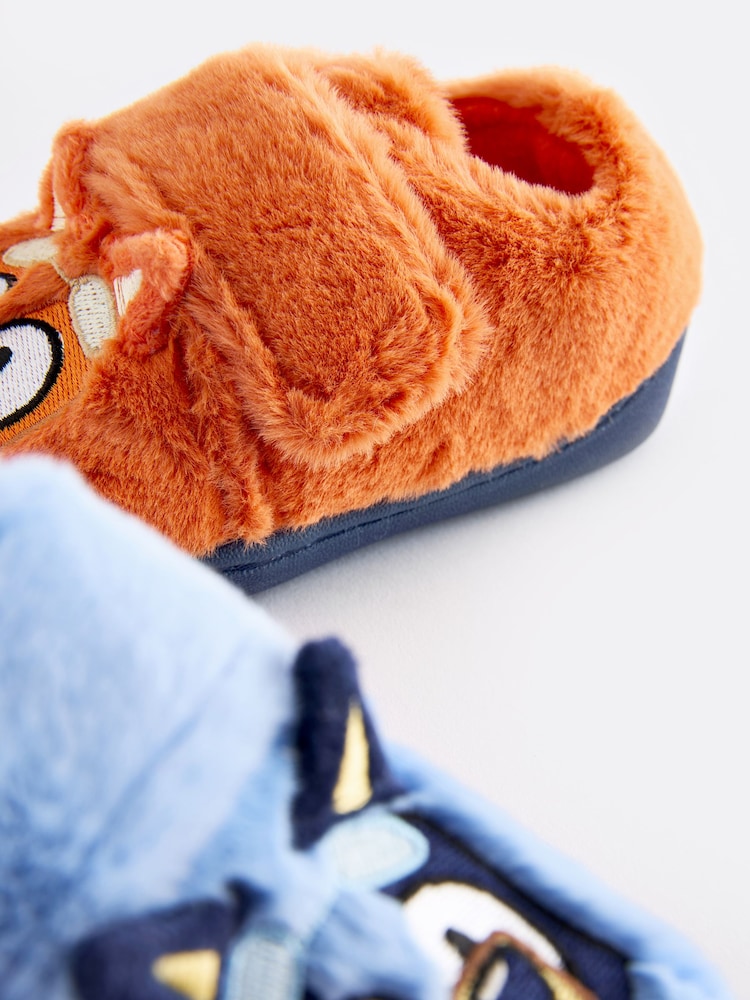 Blue Bluey Touch Fastening Cupsole Slippers - Image 5 of 5