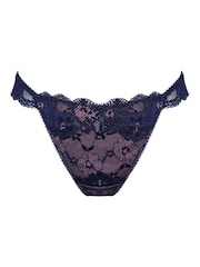 Pour Moi Midnight Blue Brazilian Amour Knickers - Image 3 of 4