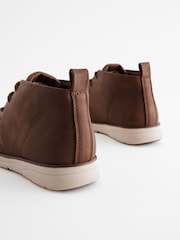 Tan Brown Lace-Up Desert Boots - Image 5 of 6