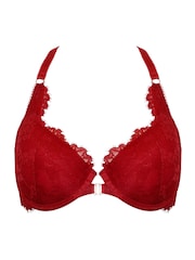 Pour Moi Red Padded Etoile Lace Bra - Image 3 of 4