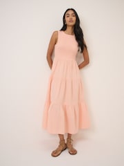 Nobodys Child Pink Sleeveless Charlie Midaxi Dress - Image 1 of 5