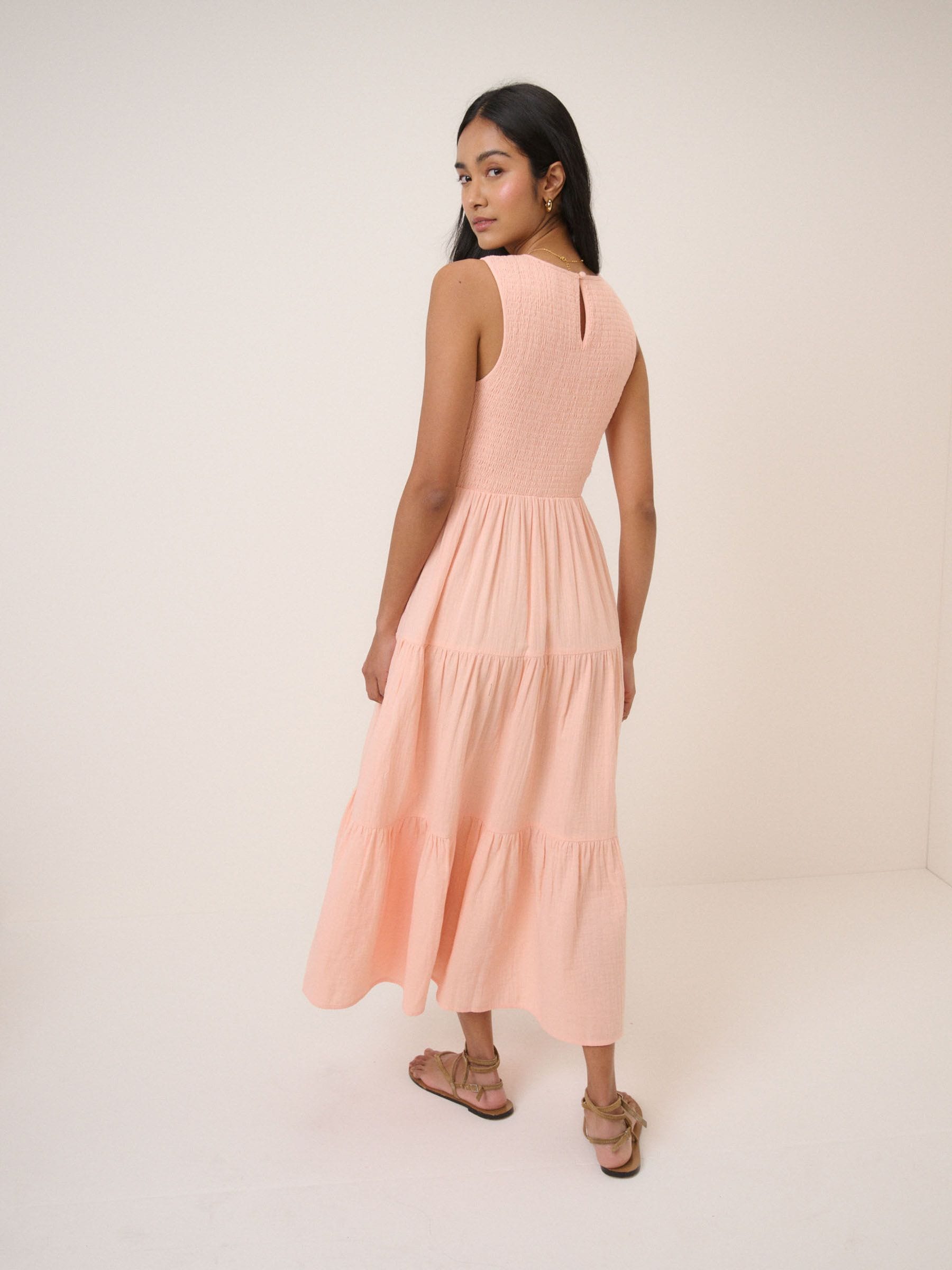 Buy Nobodys Child Pink Sleeveless Charlie Midaxi Dress from Next USA